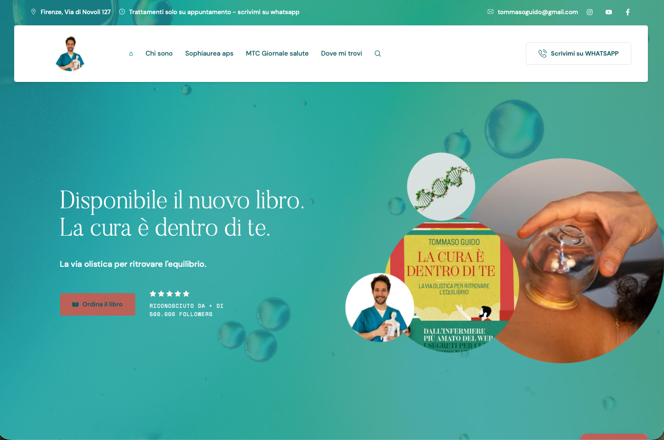 Anteprima del sito Infermiere Olistico